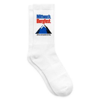 Kann doch nicht sein dass erst Mittwoch ist! - Tennissocken - Weiß - Rechts