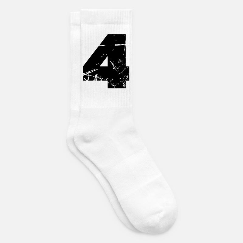 4 - Tennis socks - white
