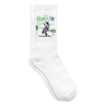 Tour du parc de vélo - Chaussettes de tennis - blanc - Droite