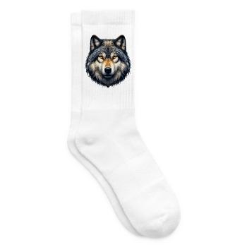 Loup - Chaussettes de tennis - blanc - Droite