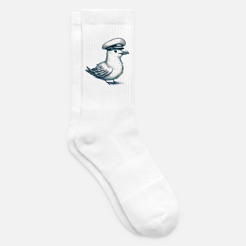 Möwe - Tennissocken - Weiß