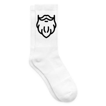 barbe - Chaussettes de tennis - blanc - Droite
