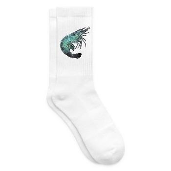 Röntgen Garnele Seafood - Tennissocken - Weiß - Rechts
