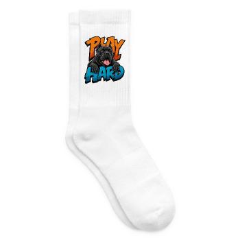 Cane Corso - Tennissocken - Weiß - Rechts