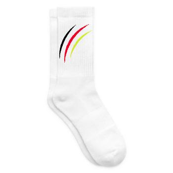 Germany Kratzer Kontrast - Tennissocken - Weiß - Rechts