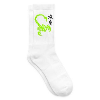 skorpion_kanji_02 - Tennissocken - Weiß - Rechts