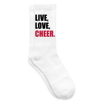 cheerleader - Tennis socks - white - Right