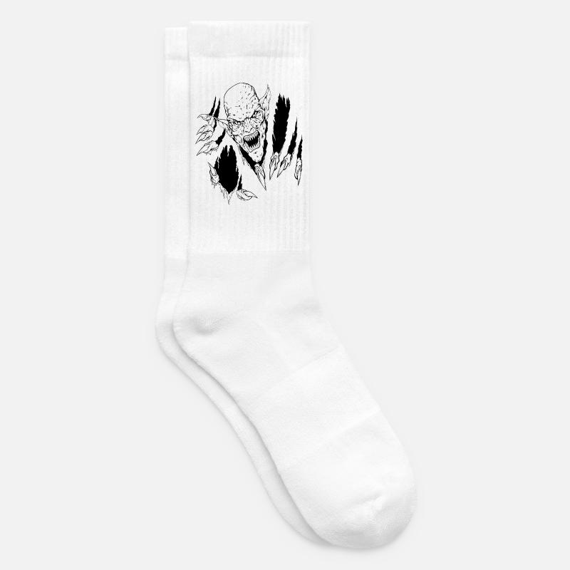 Lass mich raus - Tennissocken - Weiß