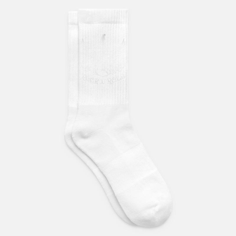 Rock 'n' Roll Guitar - Tennissocken - Weiß