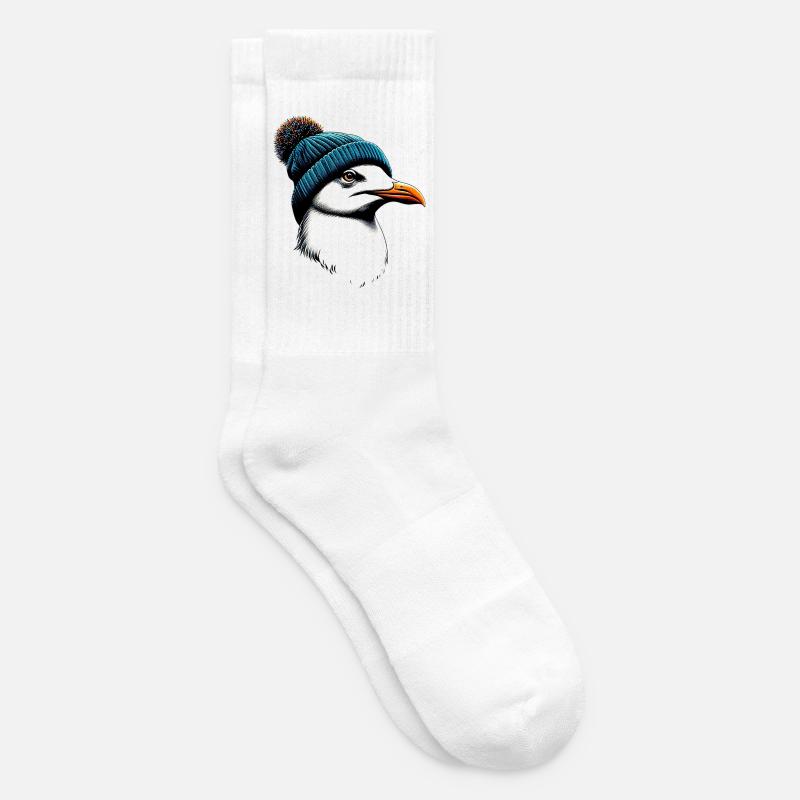 Möwe - Tennissocken - Weiß