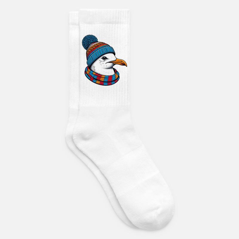 Möwe - Tennissocken - Weiß