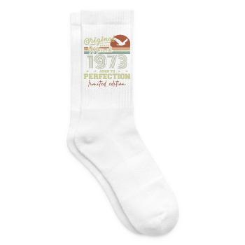 Birthday March 1973 - Tennis socks - white - Right