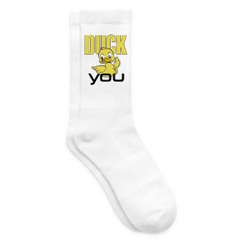 Duck_you - Tennissocken - Weiß - Rechts