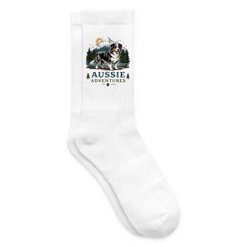 Aussie Abenteuer Bergsee - Tennissocken - Weiß - Rechts