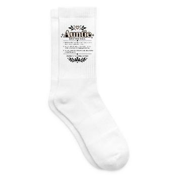 Coole Tante Lustige Beste Tante Wertschätzungszitat Kunst - Tennissocken - Weiß - Rechts