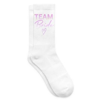 Team Bride - Tennissocken - Weiß - Rechts