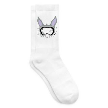 Ski Bunny - Chaussettes de tennis - blanc - Droite