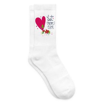 best mom ever - Tennissocken - Weiß - Rechts