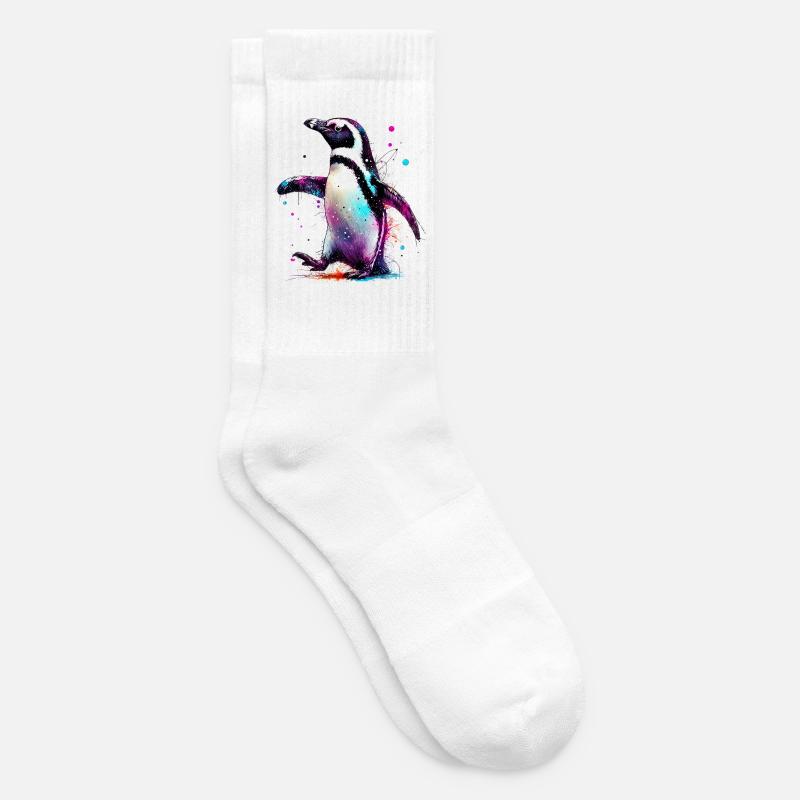 Pinguin - Tennissocken - Weiß
