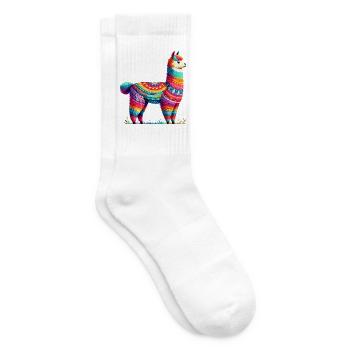 Alpaca - Tennis socks - white - Right
