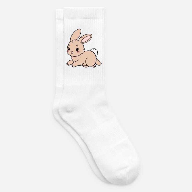 Lapin Lapin - Chaussettes de tennis - blanc