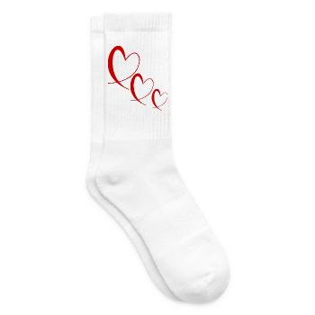 MISTRESS. THANK YOU. THANK YOU MISTRESS. GIFT - Tennis socks - white - Right