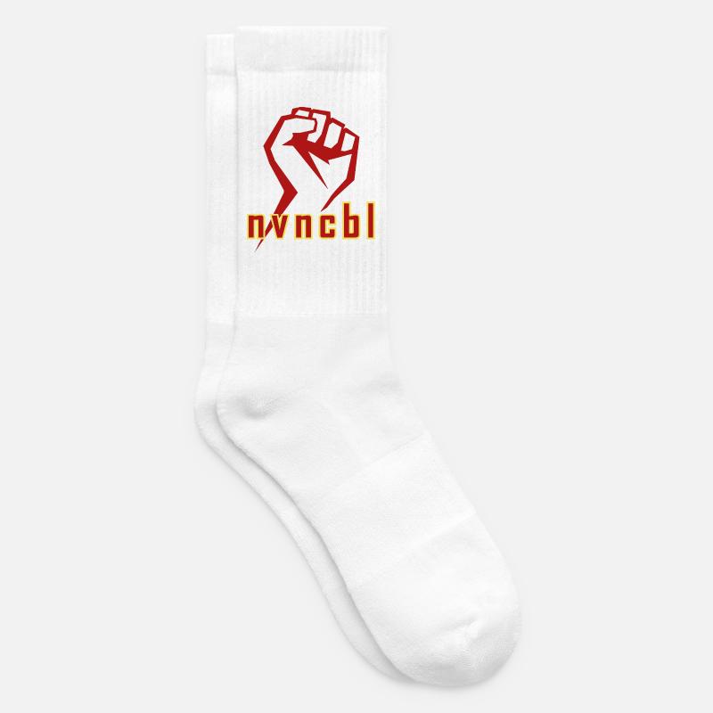 invincible 01 - Tennissocken - Weiß
