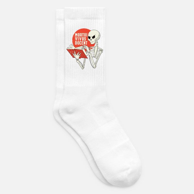 MORTUI VIVOS DOCENT - Tennissocken - Weiß