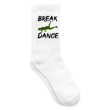 Breakdance - Chaussettes de tennis - blanc - Droite