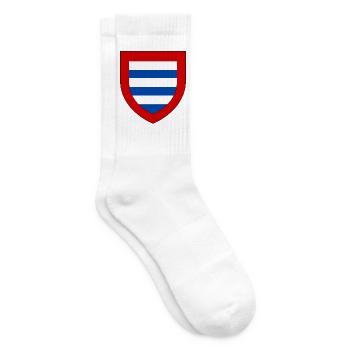 Wappen der Goële - Tennissocken - Weiß - Rechts