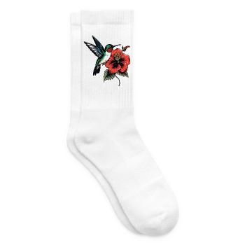 Wing Beat In Ink - Tennis socks - white - Right