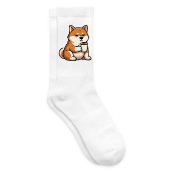 Shiba Inu Shibabesitzer Shibaliebhaber Shiba inus - Tennissocken - Weiß - Rechts