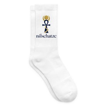 Nilschätze Ankh Logo Design - Tennissocken - Weiß - Rechts