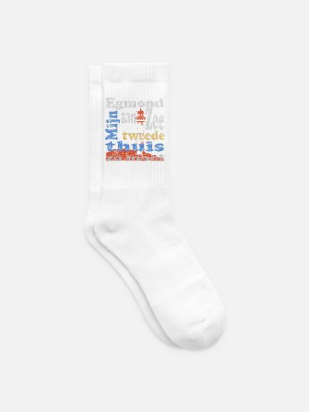 Egmond aan Zee Holland - Tennissocken - Weiß