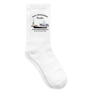 LINER FRANCE Louis RUNEMBERG © Adagp - Tennis socks - white - Right