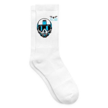 Drohnenpilot 2 - Tennissocken - Weiß - Rechts