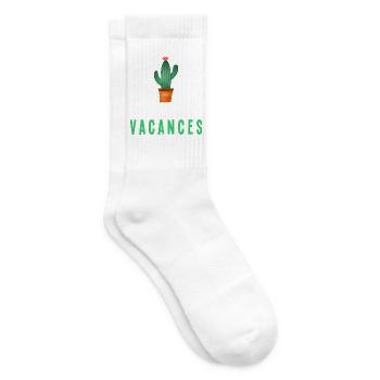 MAÎTRESSE. MAITRE. MERCI. MERCI MAÎTRESSE - Chaussettes de tennis - blanc - Droite