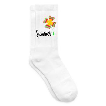 HOLIDAY. HAPPY HOLIDAYS. MISTRESS. MASTER. TEACHER - Tennis socks - white - Right