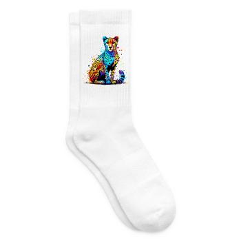 Gepard - Tennissocken - Weiß - Rechts