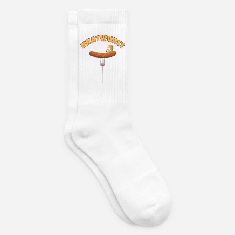 BRATWURST - Tennissocken - Weiß