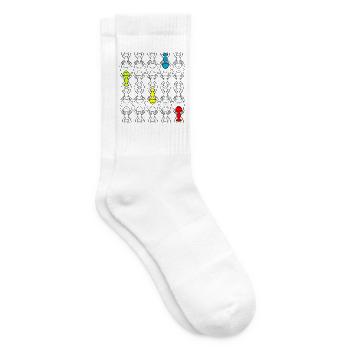 Ants - Tennissocken - Weiß - Rechts