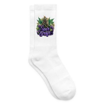 Sour Grape - Tennis socks - white - Right
