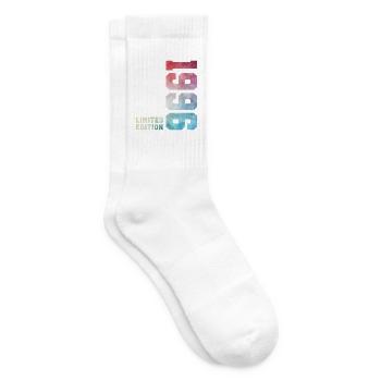 30. Geburtstag Limited Edition 1996 Jahrgang 1996 - Tennissocken - Weiß - Rechts