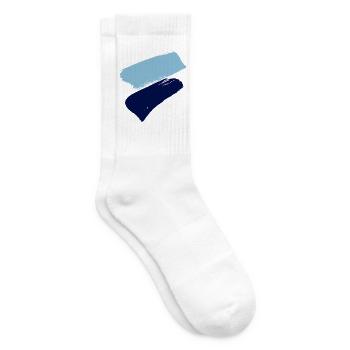 Dublin Flagge - Tennissocken - Weiß - Rechts