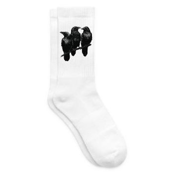 Raben - Tennissocken - Weiß - Rechts