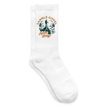 Gipfel Sammler - Tennissocken - Weiß - Rechts