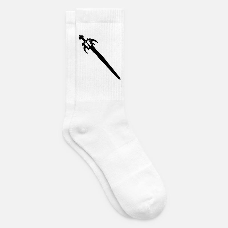 Schwert - Tennissocken - Weiß