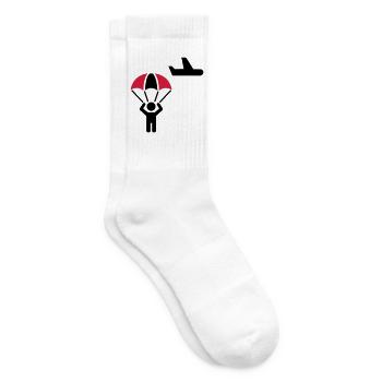 parachutist - Tennis socks - white - Right