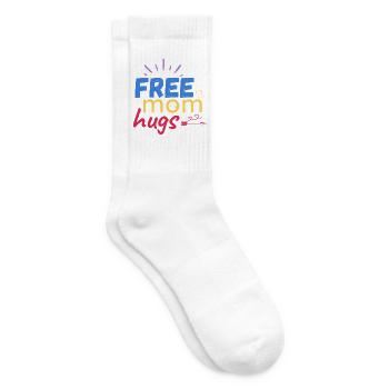 Kostenlose Umarmungen der Mutter - Tennissocken - Weiß - Rechts
