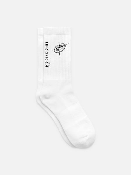 Rügen - Tennissocken - Weiß